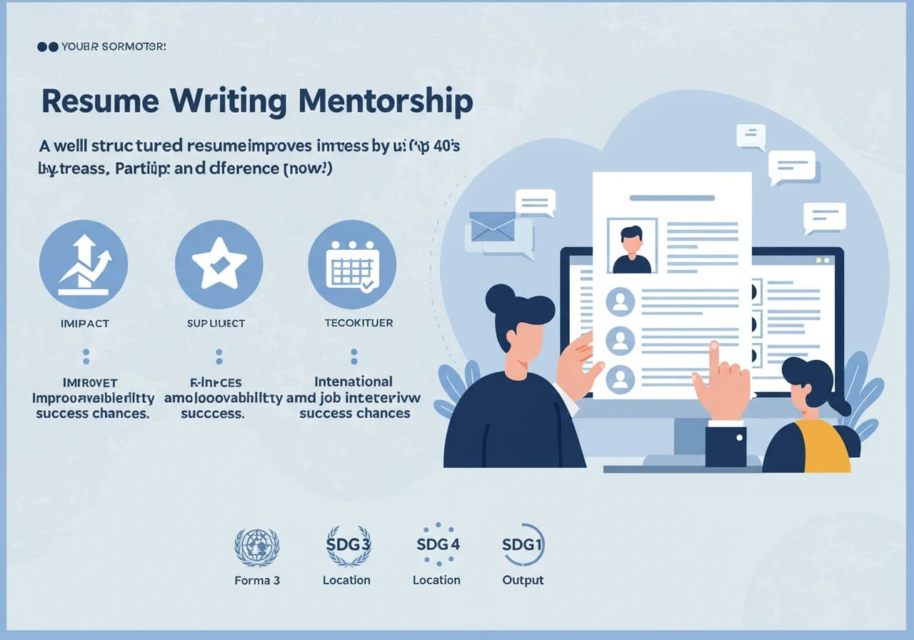 Resume Writing Mentorship